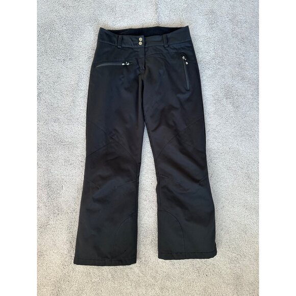 Obermeyer Ladies Insulated Black Ski Snow Pants Size 8 Style 7673 Adjustable Wai - Picture 5 of 16